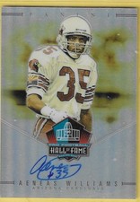 2019 Panini HOF 50th Anniversary Aeneas Williams Cardinals On Card HOF Auto /50