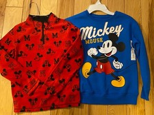 Disney Mickey Mouse Jumping Beans sweatshirt 8 MM quarter zip fleece 7 