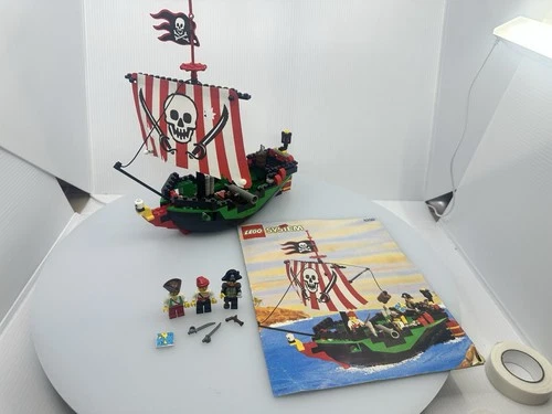 Cross Bone Clipper Lego Pirate Ship 6250 100% Complete W/instructions