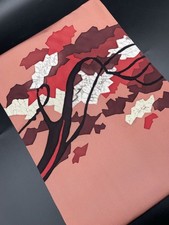 Kimono Konjaku Club Luxury Silk Obi Nagoya Shiose Pattern Used Japan