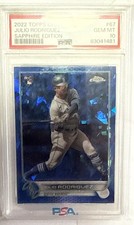 2022 Topps Chrome Sapphire Edition - Julio Rodriguez #67 (RC)