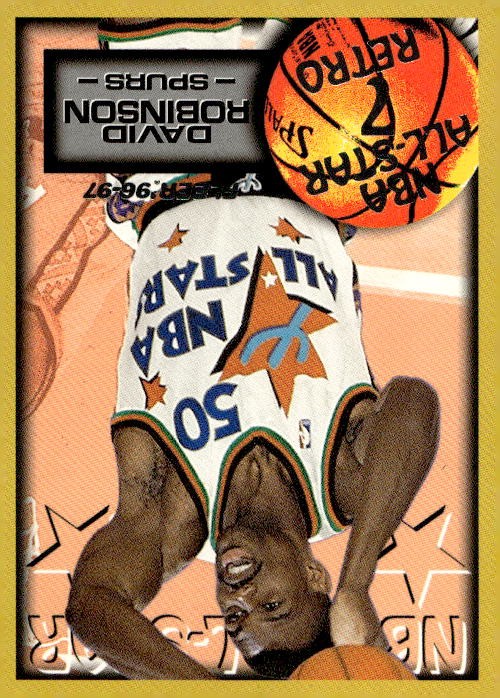 1996-97 Fleer European #316 David Robinson