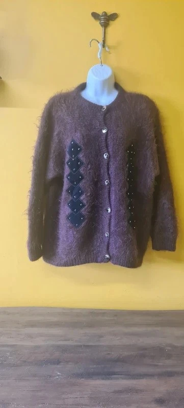 Mohair Cardigan Sweaters for Women for sale | eBay