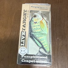 KOPPERS LIVE TARGET PumpkinSeed JOINTED Wake BAIT ? New In Package