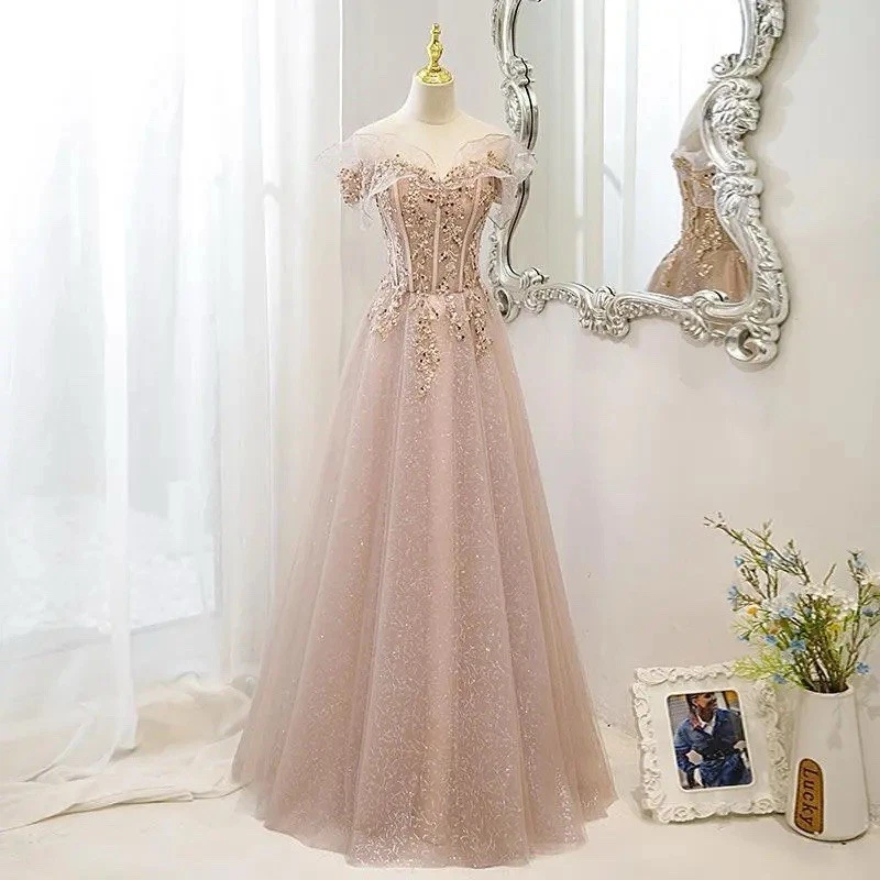 Gold Long Dresses for Women for sale - eBay