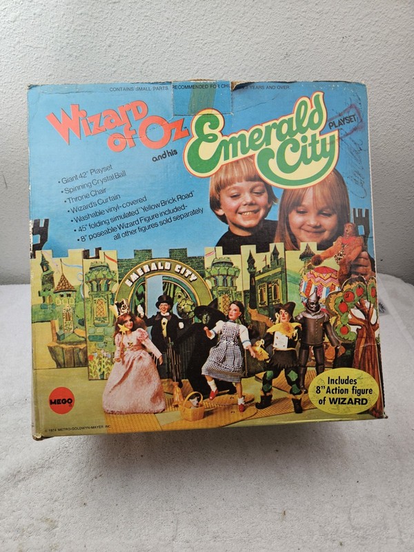 MEGO  TOYS  WIZARD OF OZ  AND HIS EMERALD CITY PLAYSET