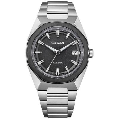 Citizen Attesa CB3044-55E ACT Line Eco-Drive Titanium Solar Radio Men Watch New