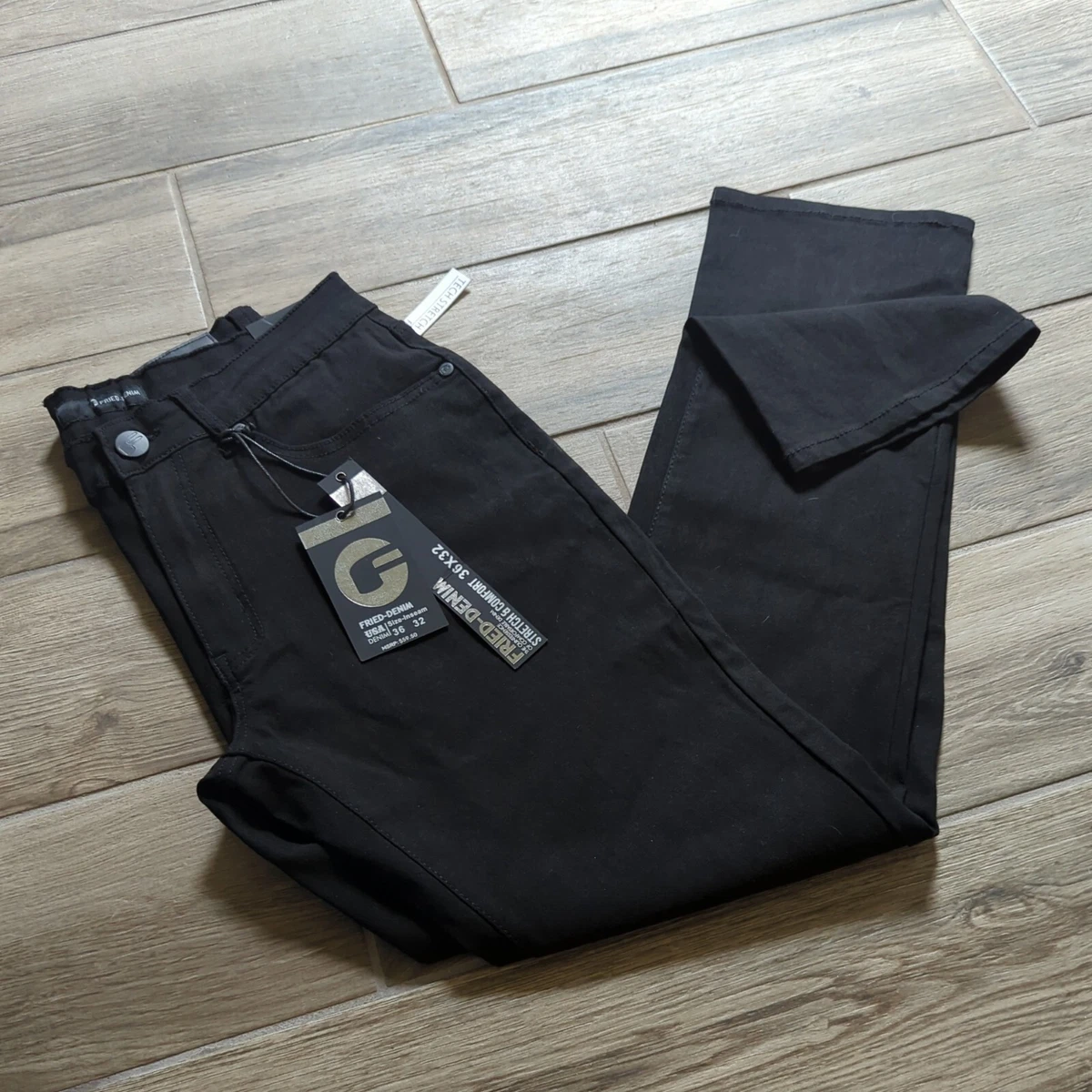 Fried Denim Black Stretch And Comfort Pants 59.50 Men s Size