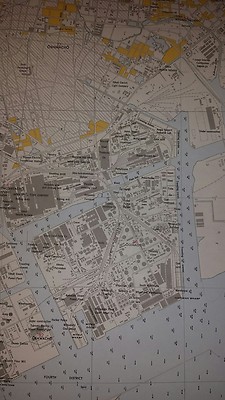 Kawasaki 1946 US Army Map - Tokyo Japan 1:12,500 WW II vintage