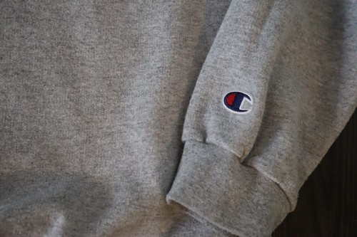 Champion Cheerleader Spell Out Youth Large Crewneck Sweatshirt Gray - Picture 2 of 7