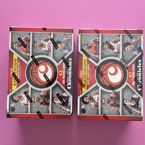 (2) 2021-22 Panini Chronicles NBA Basketball SEALED Blaster Box - Pink Parallels - Picture 2 of 2