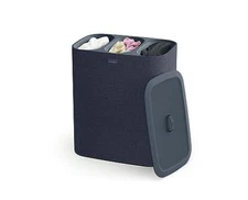 Joseph Joseph Tota Trio 90-liter Laundry Hamper Separation Basket, Black