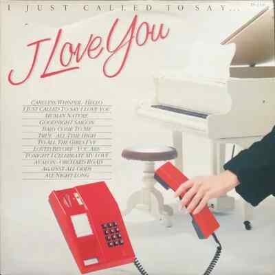 LP The Fairlight Orchestra I Just Called To Say I Love You NEAR MINT Arcade