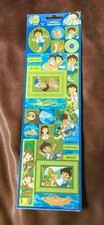 NIP VINTAGE SANDYLION GO DIEGO GO STICKER SHEET 3 X 12" Retired 2007