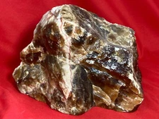 11.75 lb BROWN CALCITE Large Natural Freeform Crystal Cluster from Mexico #252