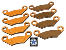 Polaris Sportsman 850 Ceramic Brake Pad Set Front & Rear 2009-2022
