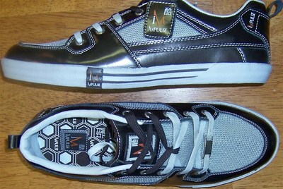 impulse brown leather sneakers