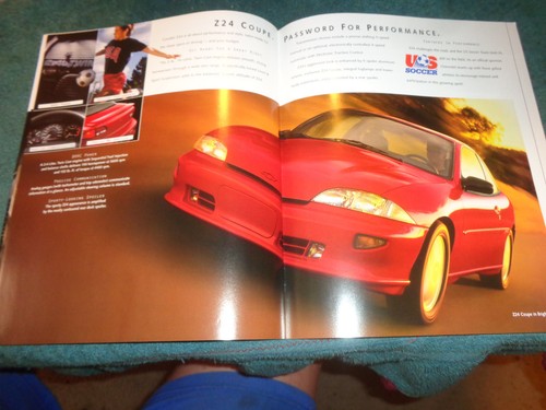 Chevrolet Cavalier 1999 folleto de ventas/catálogo original del concesionario - Imagen 5 de 8