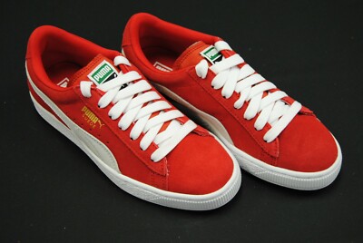 puma suede jr red