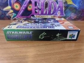 STAR WARS SHADOW OF EMPIRE ✰ Nintendo 64 NTSC ✰ CIB ✰ n64 super snes nes ps1