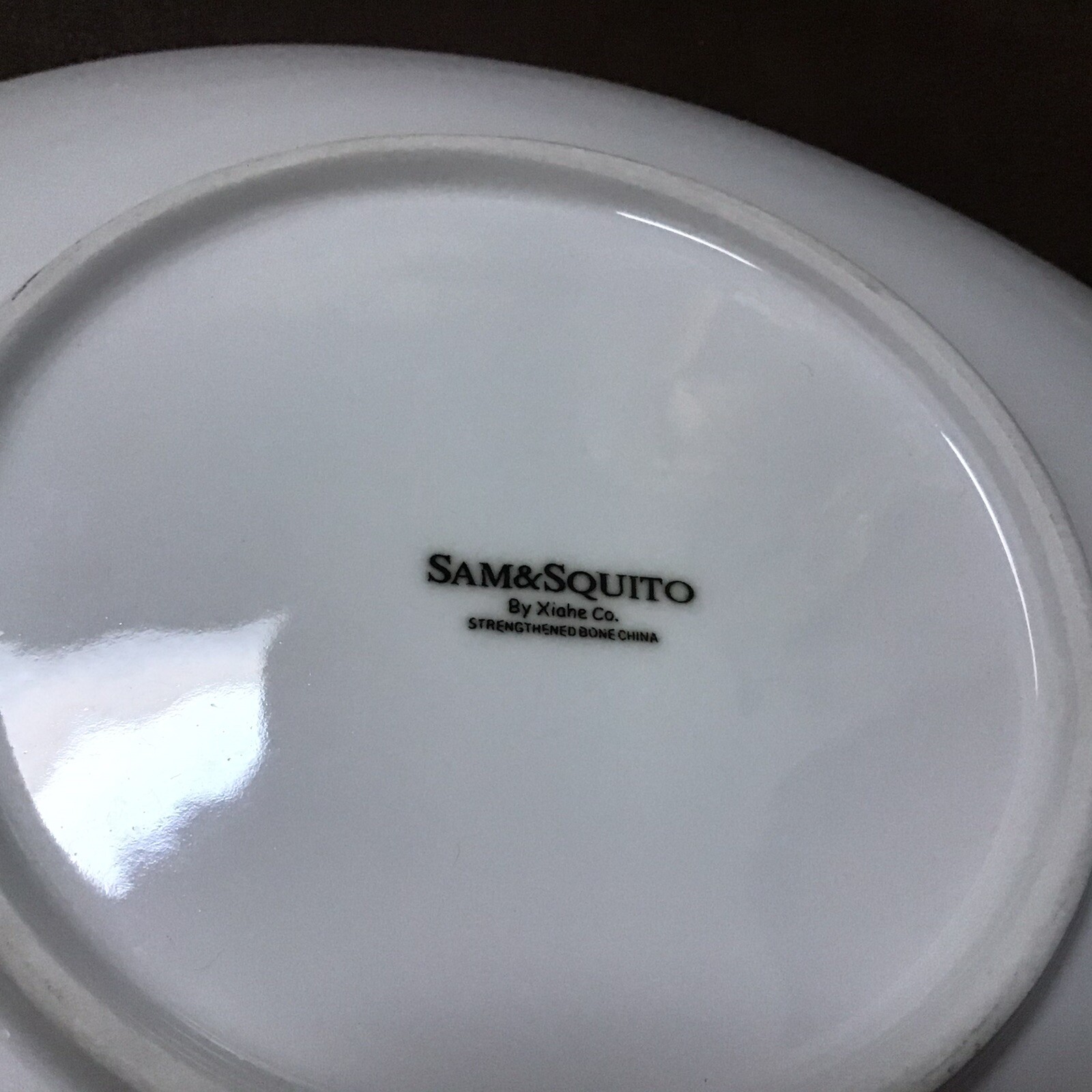 Sam & Squito By Xiohe White Tear Drop Shape Serving Plate eBay