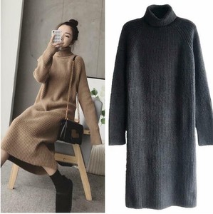 thick knit sweater dress