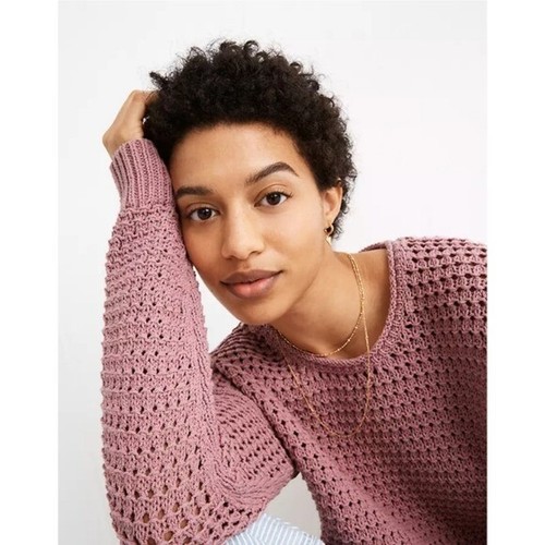 Madewell Open-Stitch Austen Pullover 