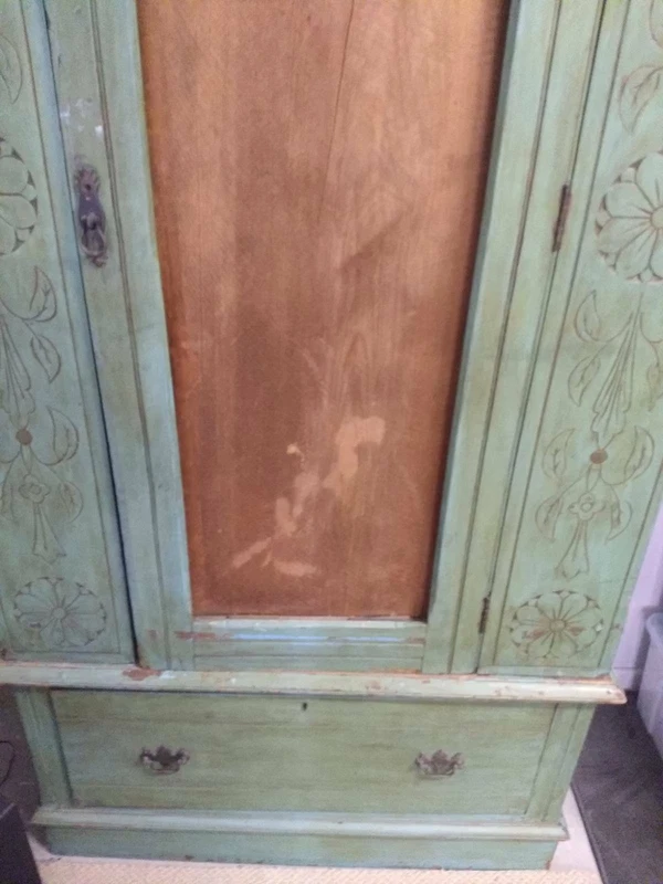 Antique White Cedar Wardrobe Antiques Gumtree Australia