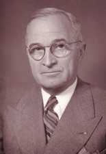 HARRY S. TRUMAN President original Pach Brothers photograph 