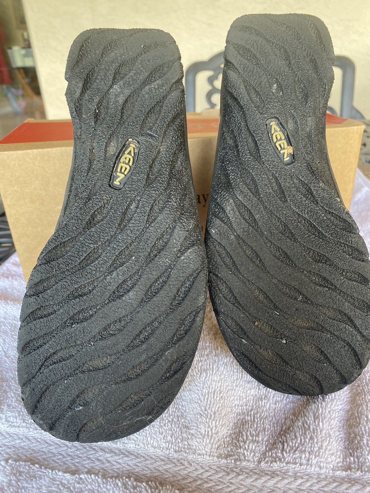 Keen Donna US 7 EU 37. 5 scarpe da passeggio escursionismo Oxford in pelle comfort 0608