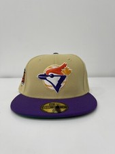 Toronto Blue Jays New Era Hat Club 1992 World Series Side Patch Fitted Cap 7 1/2