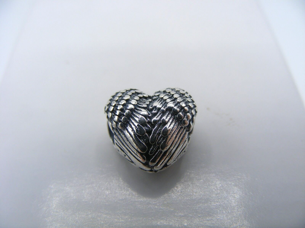 PANDORA Angelic Feather's Heart Charm 791751 UK