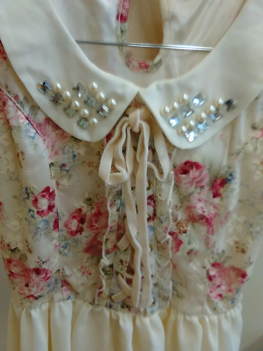 clothes for women LIZ LISA Liz Lisa floral tunic lace cute ribbon Princess Japan