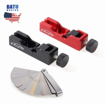 #ad Spark Plug Gap Tool amp; 32 Blades Metric Feeler Gauge Gap Filler Measuring Tools $9.88