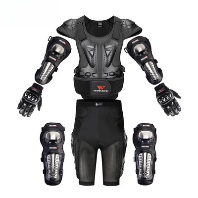 Adult Vest Armor FullBody Protector Motocross Jacket Chest Spine Protection Gear
