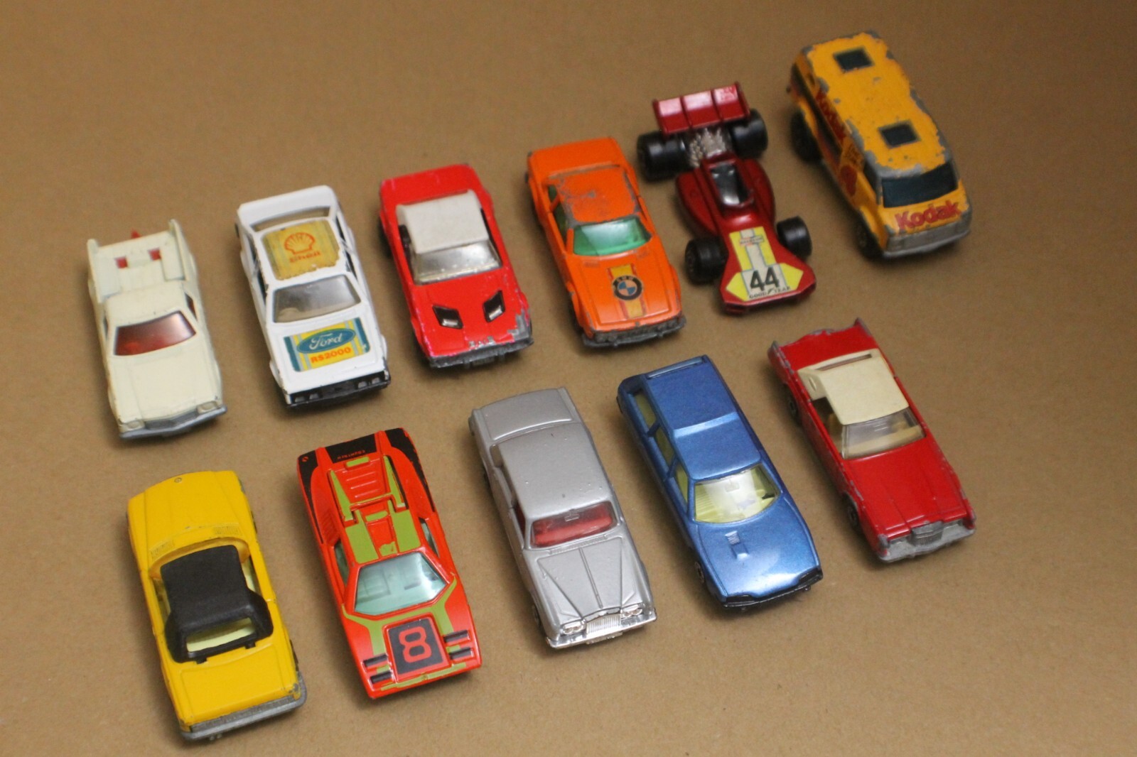 VINTAGE / 70s Matchbox Superfast Lot of 11 - Lamborghini, Rolls Royce & More