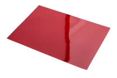 (47,94 /m²) Avery SWF Carmine Red O Gloss A4 Muster Car Wrapping Folie