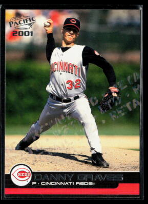 Danny Graves 2001 Pacific Retail LTD #108 #/85 Corners SN