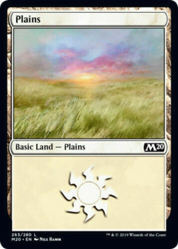 MTG Plains 263/280 Core Set 2020 Common Magic the Gathering NM/M