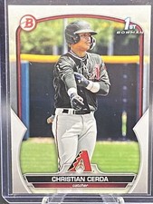 2023 Bowman #BP-56 Christian Cerda Prospects