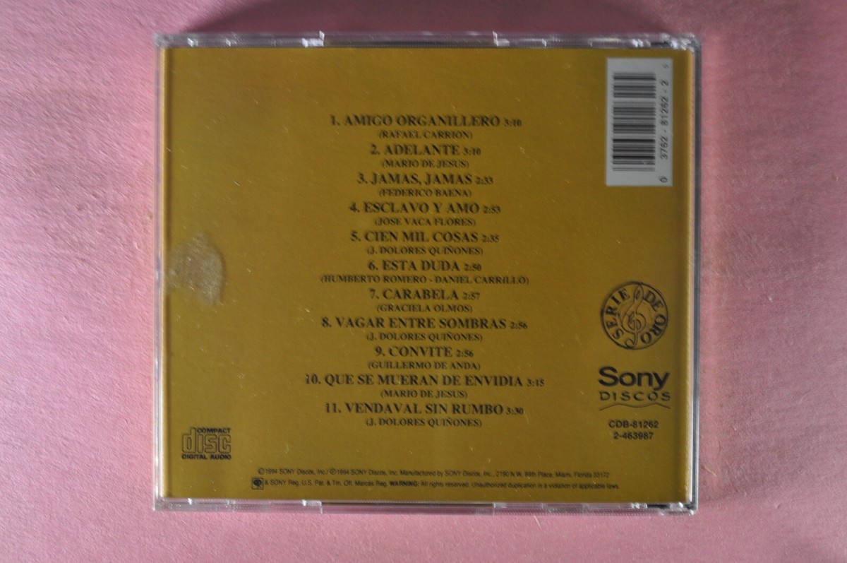 輸入CD Solis, Javier Amigo Organillero   /00110 Amigo organillero by Javier Solís (Album, Mariachi): Reviews
