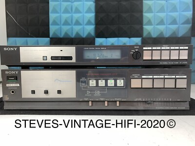 Sony TA-AX205 Amplifier + ST-JX205L Tuner RESTORED L@@K CHEAP FREE