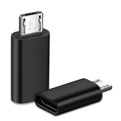 	Adapter USB C auf Micro USB 2 Pack USB Typ C Female zu Micro-USB Male Adapte...