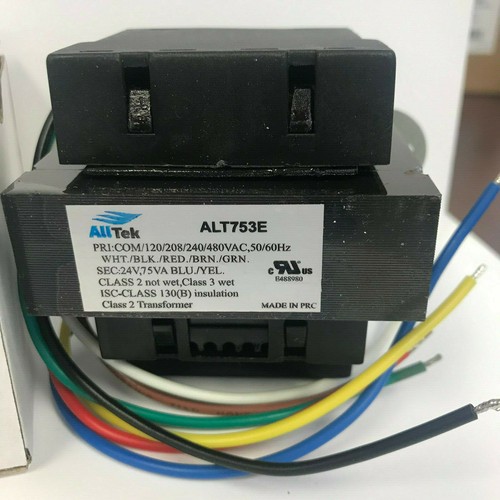75va Hvac Transformer Replacement 50 60hz 1 8 240 480vac Alltek Ebay