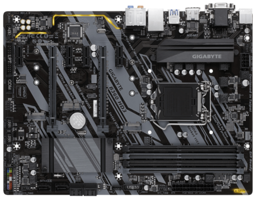 B360 HD3 Gigabyte motherboard Intel B360 Express LGA1151 ATX PCIe Gen3 x4 M.2 - Picture 2 of 5