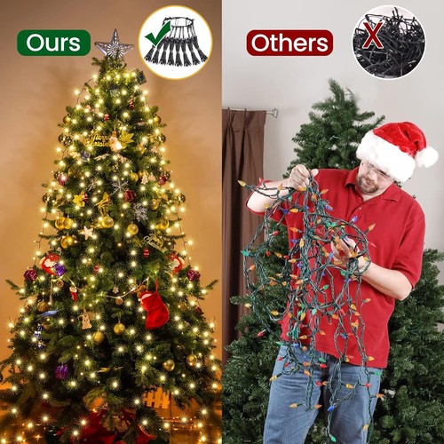 1.5/2/3M Christmas Tree Lights Outdoor Garden Waterproof Decor String Light - Picture 11 of 19