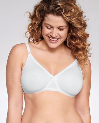 Naturana 100% Baumwolle BH Soft Cup kabellos ungepolstert Alltag bequem Unterwäsche