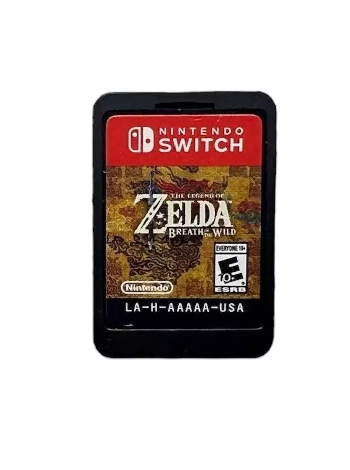 Nintendo Switch Zelda Breath of the Wild Game Cartridge ONLY-image