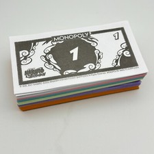 Monopoly Naruto Shippuden Money Pack 2021 Piezas de repuesto Piezas