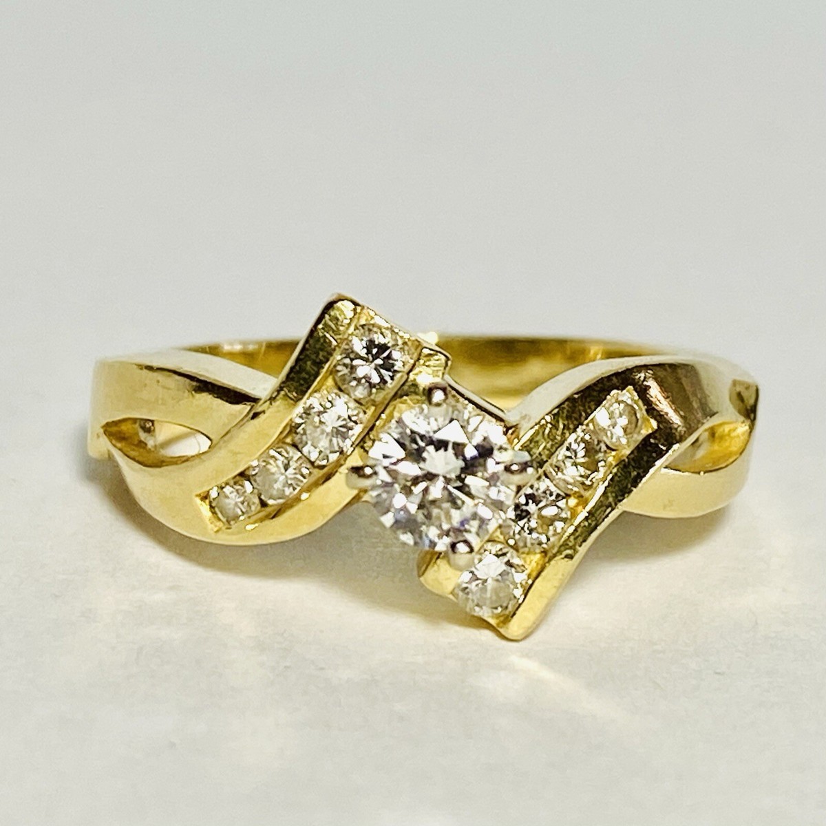 Bogarz 14K Yellow Gold 0.46ctw Diamond with Accents Size Bogarz 14K Yellow Gold 0.46ctw Diamond with Accents Size